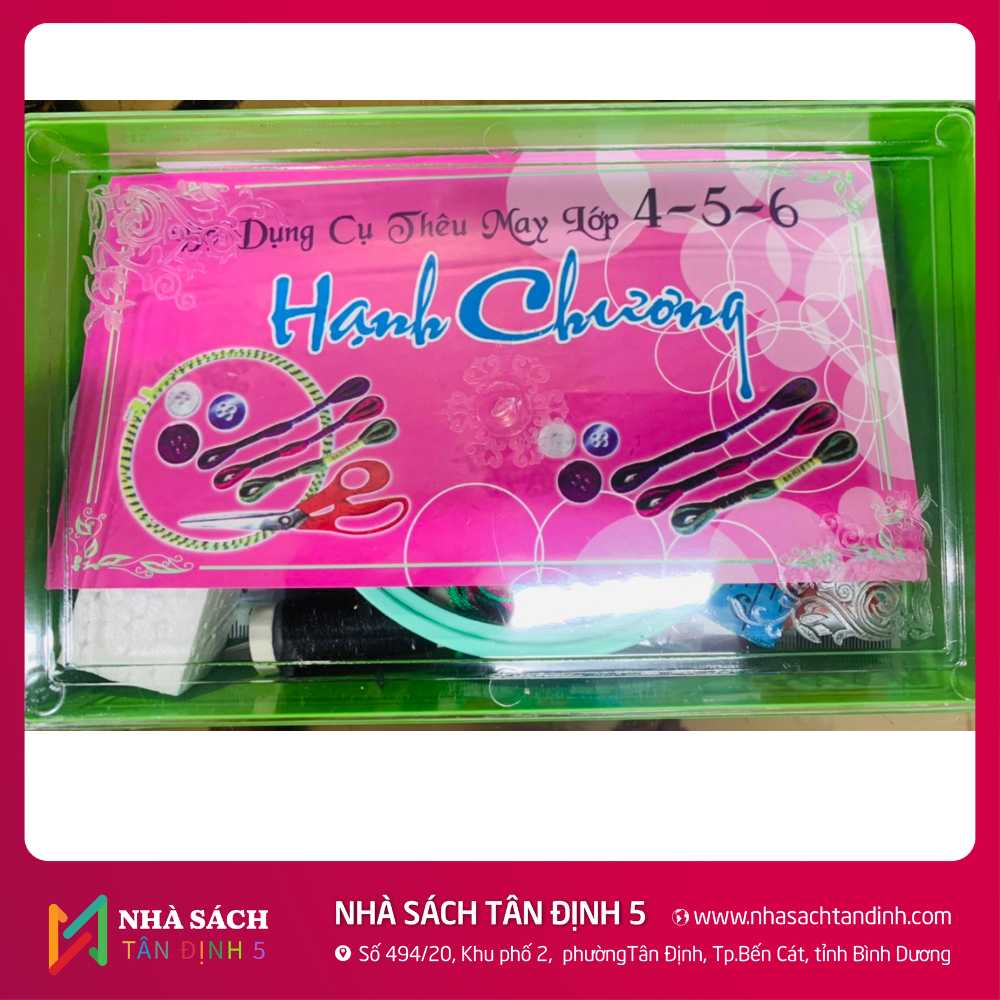 Bộ khâu thêu Hạnh Chương Bộ khâu thêu Hạnh Chương