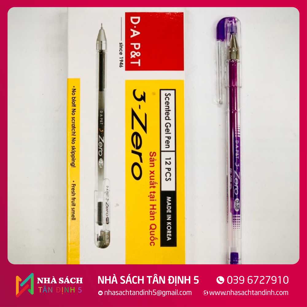 Bút 3-Zero D.A P&T