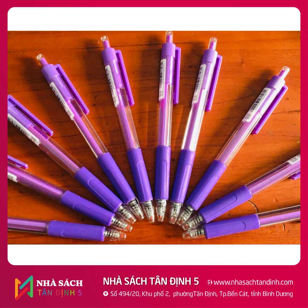 Bút DA P&T CHOSH TÍM CS-8698