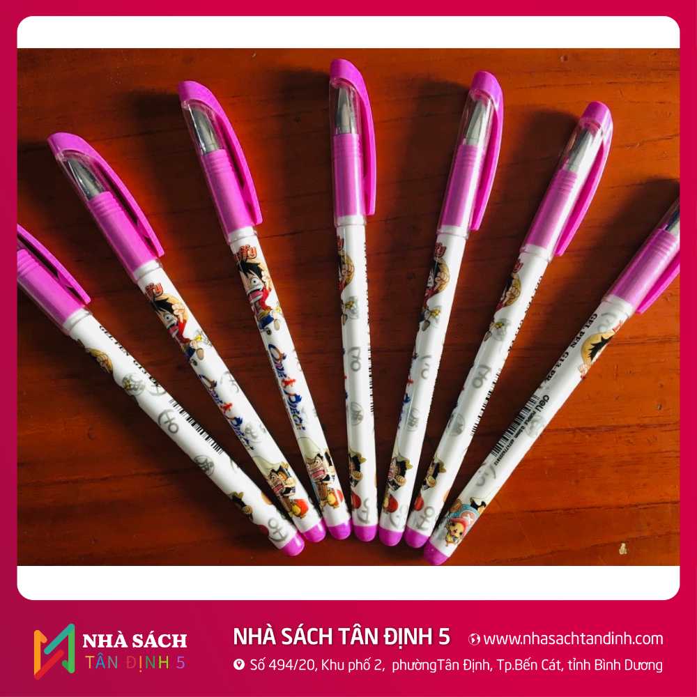 Bút Gel ONE PIECE TÍM