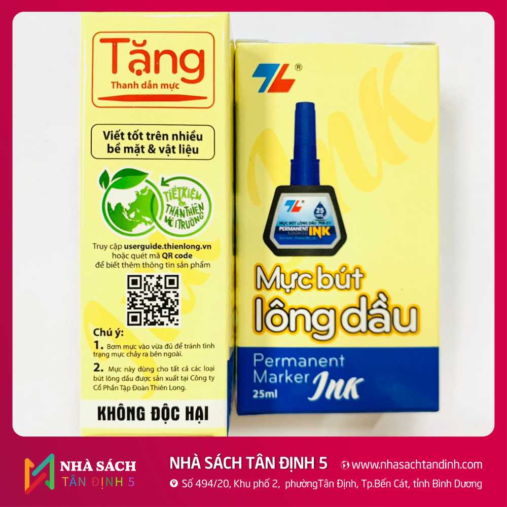 Mực bút lông dầu Mực bút lông dầu
