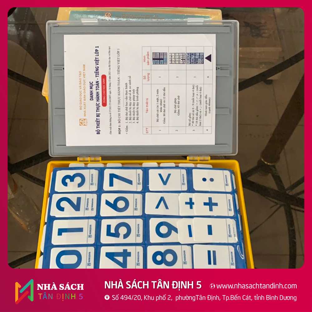 Thực hành Toán - Tiếng Việt lớp 1 (NXB. GD)