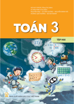 Toán 3 – Tập 2 (Nxb Giáo Dục Việt Nam) - Bán kèm bìa bao sách