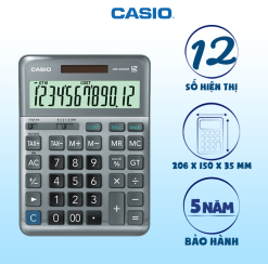 Máy tính Casio DM-1200FM (Hàng chính hãng Casio, nhà phân phối Bitex, bảo hành 7 năm)