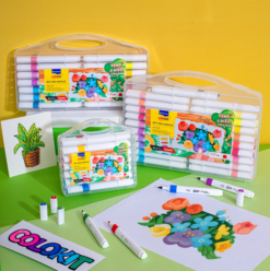 Màu Acrylic Markers12/24/36 màu ThiênLong Colokit