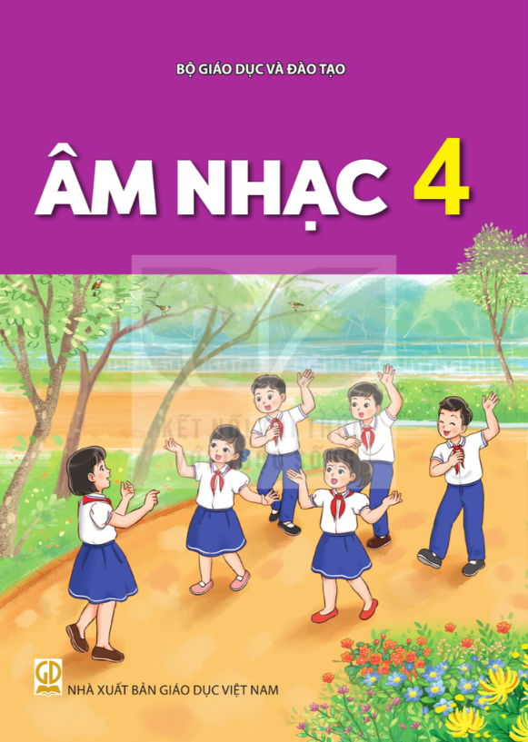 Âm Nhạc 4 (Nxb Giáo Dục Việt Nam) - Bán kèm bìa bao sách