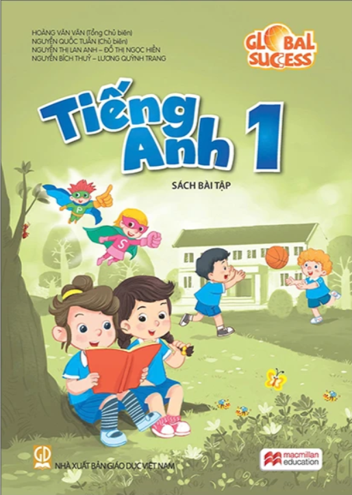 Tiếng anh 1 - Sách bài tập (Global Success 1) - Bán kèm bìa bao sách