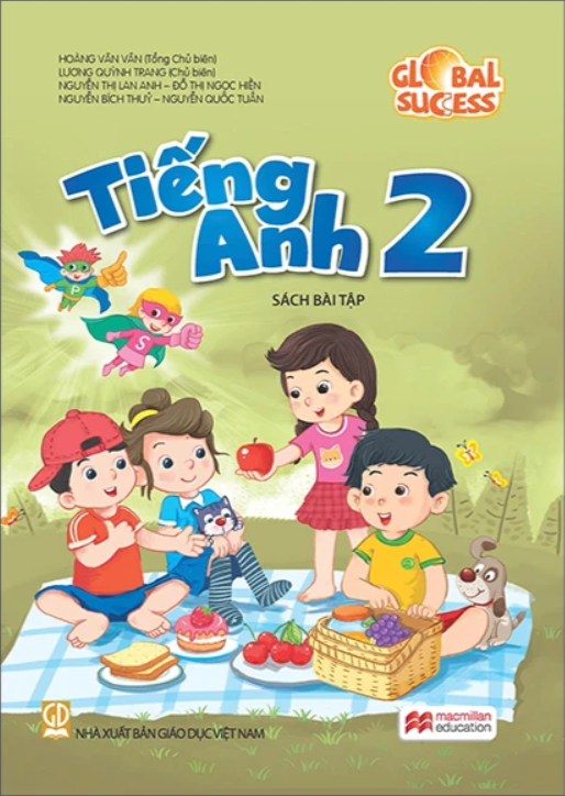 Tiếng anh 2 - Sách bài tập (Global Success 2) - Bán kèm bìa bao sách