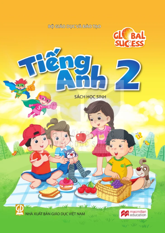 Tiếng anh 2 - Sách học sinh (Global Success 2) - Bán kèm bìa bao sách