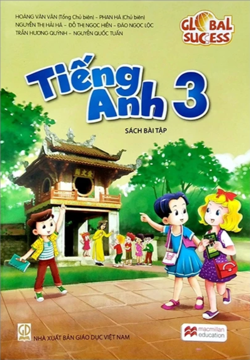 Tiếng anh 3 - Sách bài tập (Global Success 3) - Bán kèm bìa bao sách