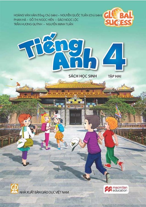 Tiếng anh 4 - Sách học sinh - Tập 2 (Global Success 4) - Bán kèm bìa bao sách