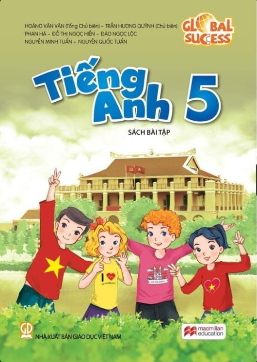 Tiếng anh 5 Global Sucess - Sách bài tập (Nxb Giáo Dục Việt Nam) 2026 - Bán kèm bìa bao sách