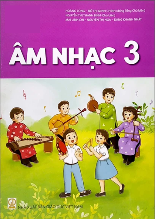 Âm Nhạc 3 (Nxb Giáo Dục Việt Nam) - Bán kèm bìa bao sách
