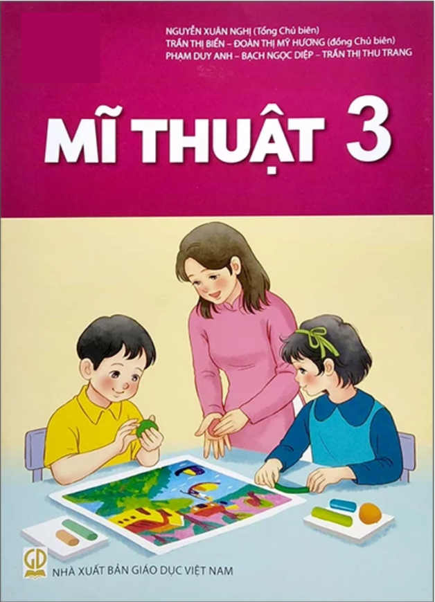 Mĩ Thuật 3 (Nxb Giáo Dục Việt Nam) - Bán kèm bìa bao sách