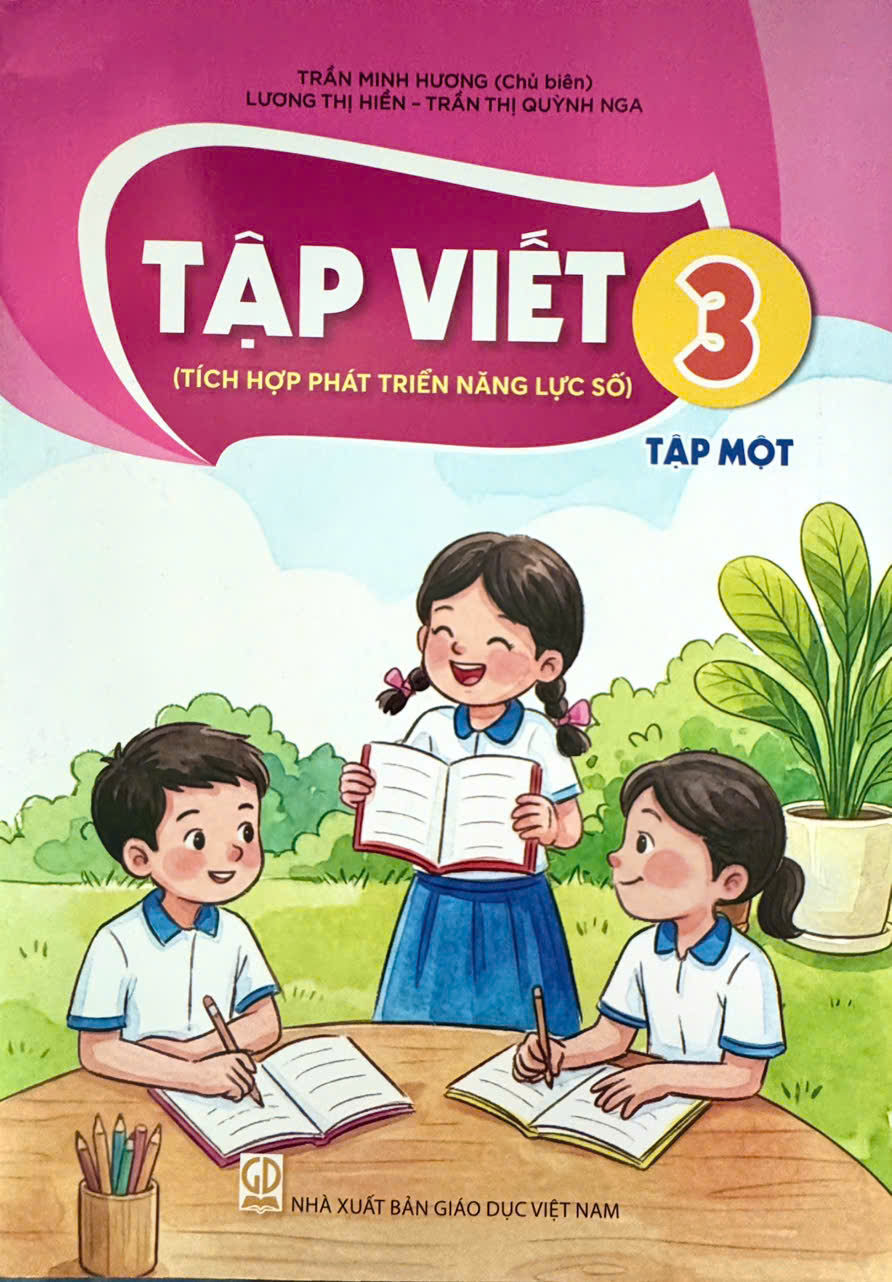 Tập viết 3 - Tập 1 (Tích hợp phát triển năng lực số)