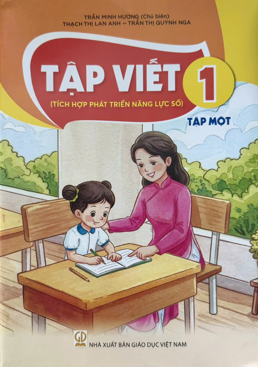 Tập viết 1 - Tập 1 (Tích hợp phát triển năng lực số)