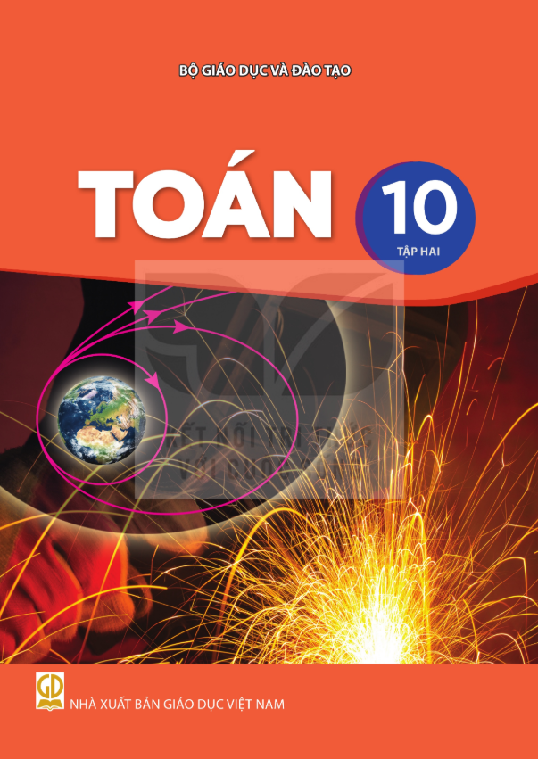 Toán 10 – Tập 2 (Nxb Giáo Dục Việt Nam) - Bán kèm bìa bao sách