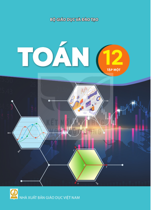 Toán 12 - Tập 1 (Nxb Giáo Dục Việt Nam) - Bán kèm bìa bao sách